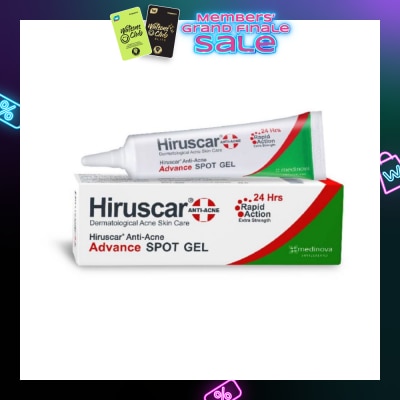 HIRUSCAR Anti-Acne Advance Spot Gel (Suitable for Dermatological Acne Skin Care / Rapid Action + Extra Strength) 10g