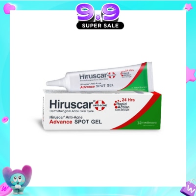 HIRUSCAR - Anti-Acne Advance Spot Gel (Suitable for Dermatological Acne Skin Care / Rapid Action + Extra Strength) 10g image