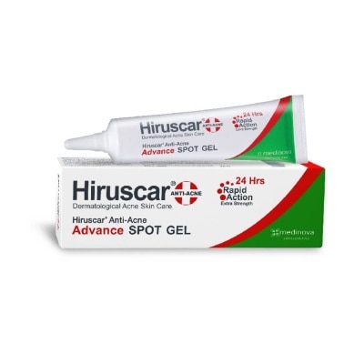 HIRUSCAR Anti-Acne Advance Spot Gel (Suitable for Dermatological Acne Skin Care / Rapid Action + Extra Strength) 10g