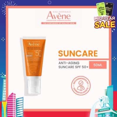 EAU THERMALE AVENE Anti-Aging Suncare SPF50+ UVA/UVB (For Sensitive Skin) 50ml