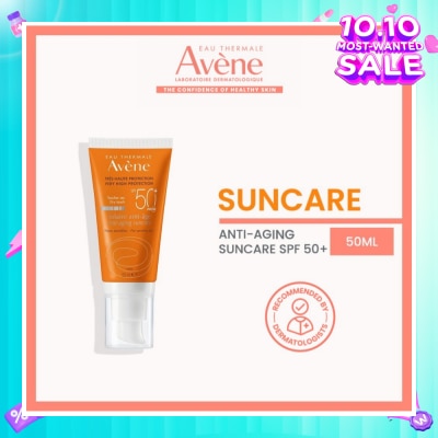 AVÈNE Anti-Aging Suncare SPF50+ UVA/UVB (For Sensitive Skin) 50ml (Expiry: Jul`2026)