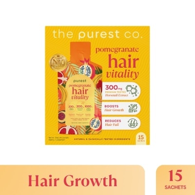 THE PUREST CO - Pomegranate Hair Vitality Dietary Supplement Sachet 30g x 15s