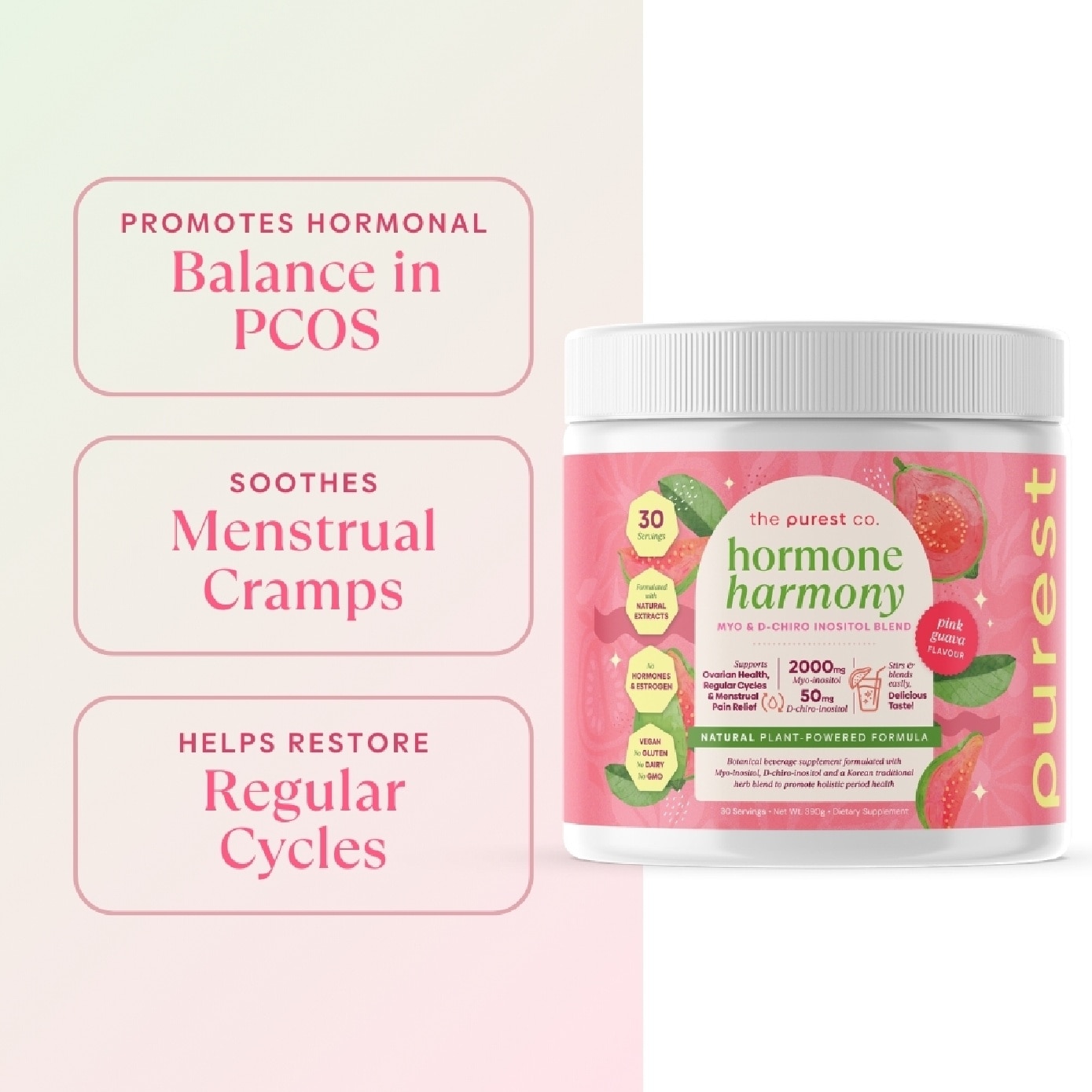 Hormone Harmony with Pink Guava Flavour Dietary Supplement 390g