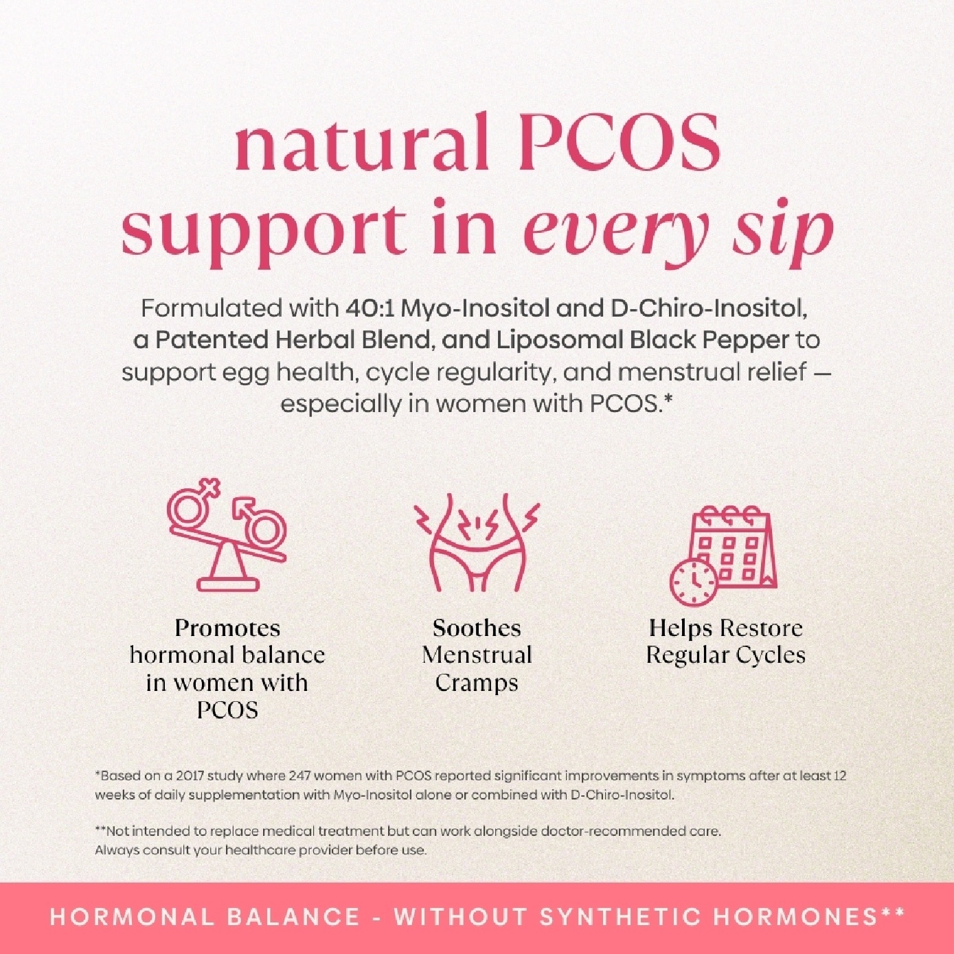 Hormone Harmony with Pink Guava Flavour Dietary Supplement 390g