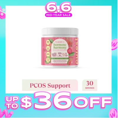 THE PUREST CO - Hormone Harmony with Pink Guava Flavour Dietary Supplement 390g