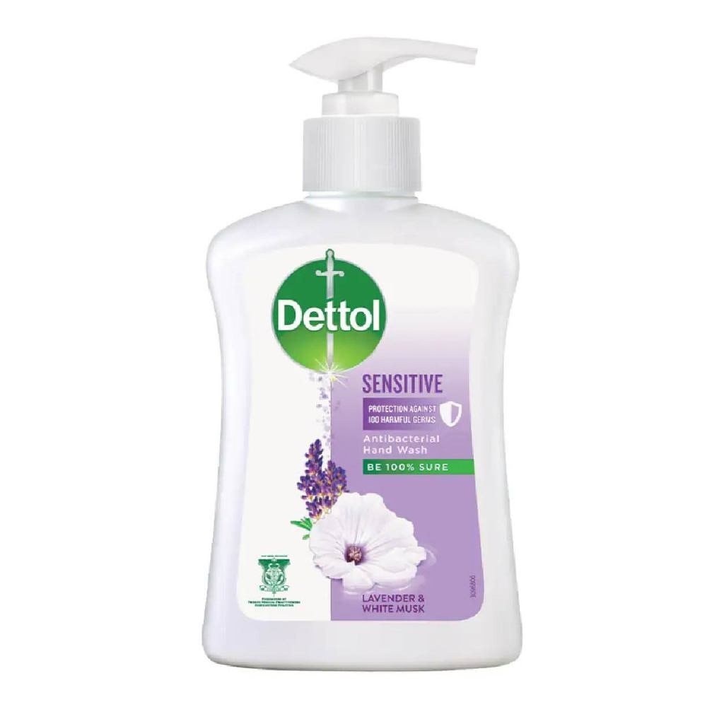 Anti-Bacterial Liquid Hand Wash Sensitive (Kills 99.9% Germs) 250ml