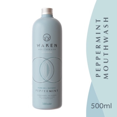 WAKEN Peppermint Mouthwash 500ml