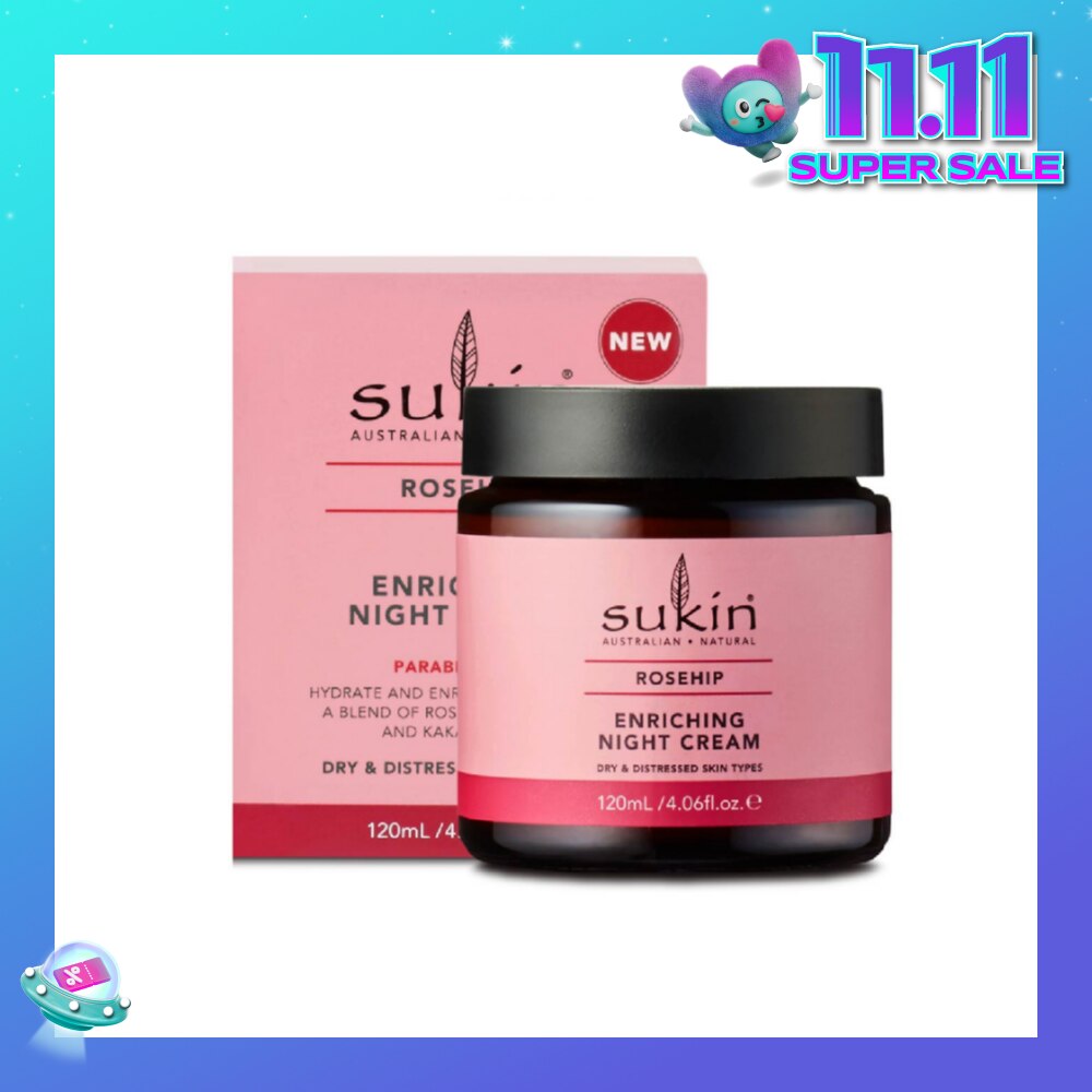 Rosehip Enriching Night Cream (For Dry & Distressed Skin) 120ml