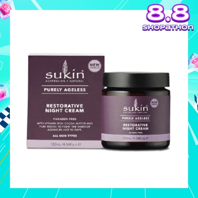 SUKIN Restorative Night Cream Purely Ageless 120ml