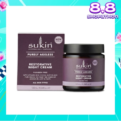SUKIN Restorative Night Cream Purely Ageless 120ml
