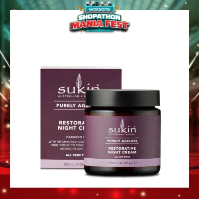 SUKIN - Restorative Night Cream Purely Ageless 120ml