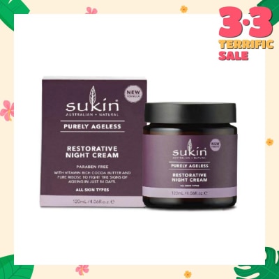 SUKIN Restorative Night Cream Purely Ageless 120ml