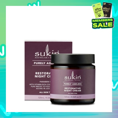 SUKIN Restorative Night Cream Purely Ageless 120ml
