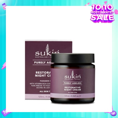 SUKIN Restorative Night Cream Purely Ageless 120ml