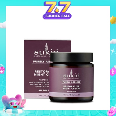 SUKIN - Restorative Night Cream Purely Ageless 120ml