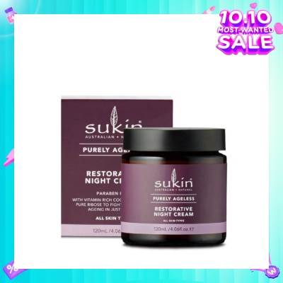 SUKIN Restorative Night Cream Purely Ageless 120ml