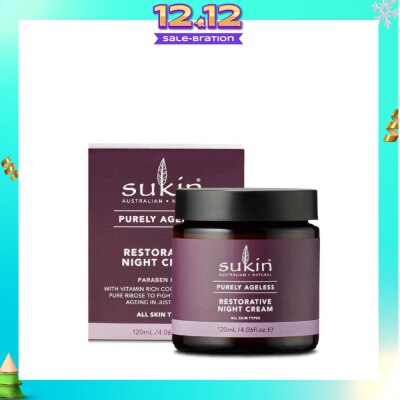 SUKIN Restorative Night Cream Purely Ageless 120ml