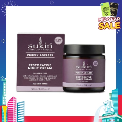 SUKIN Restorative Night Cream Purely Ageless 120ml