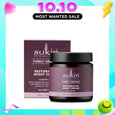 SUKIN Restorative Night Cream Purely Ageless 120ml image