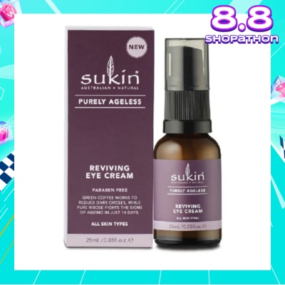 SUKIN Reviving Eye Cream Purely Ageless 25ml