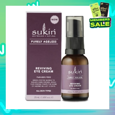 SUKIN Reviving Eye Cream Purely Ageless 25ml