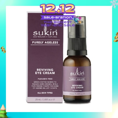 SUKIN Reviving Eye Cream Purely Ageless 25ml