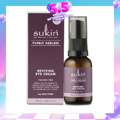 SUKIN - Reviving Eye Cream Purely Ageless 25ml