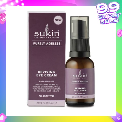 SUKIN Reviving Eye Cream Purely Ageless 25ml