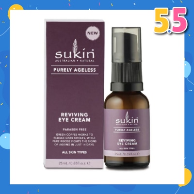 SUKIN Reviving Eye Cream Purely Ageless 25ml