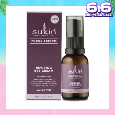 SUKIN Reviving Eye Cream Purely Ageless 25ml