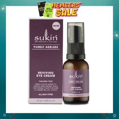 SUKIN - Reviving Eye Cream Purely Ageless 25ml
