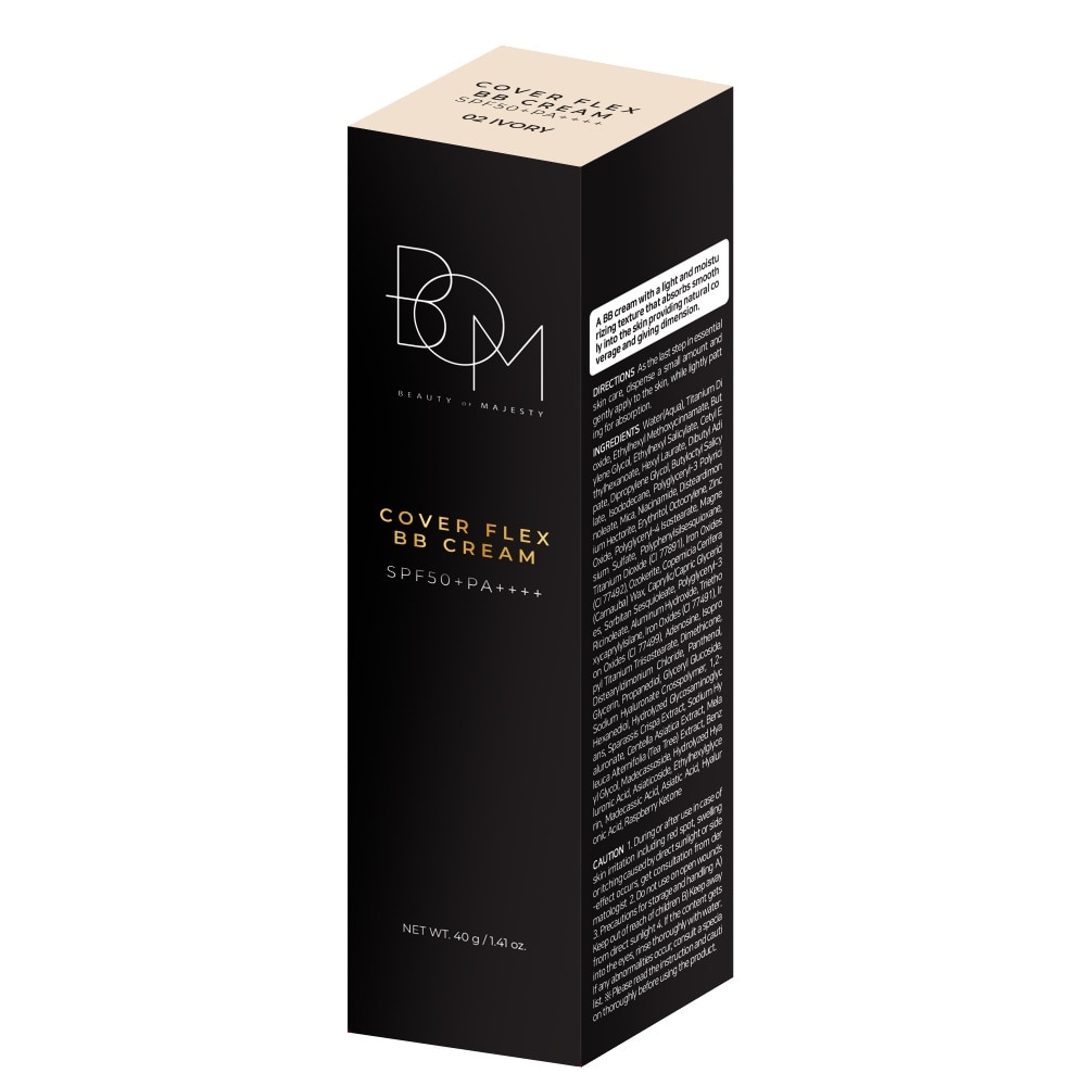 Cover Flex BB Cream SPF50+ PA++++ #02 Ivory 40g