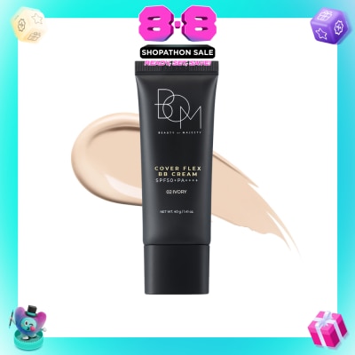 BOM - Cover Flex BB Cream SPF50+ PA++++ #02 Ivory 40g