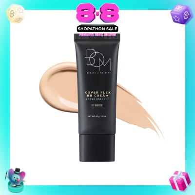 BOM - Cover Flex BB Cream SPF50+ PA++++ #03 Beige 40g