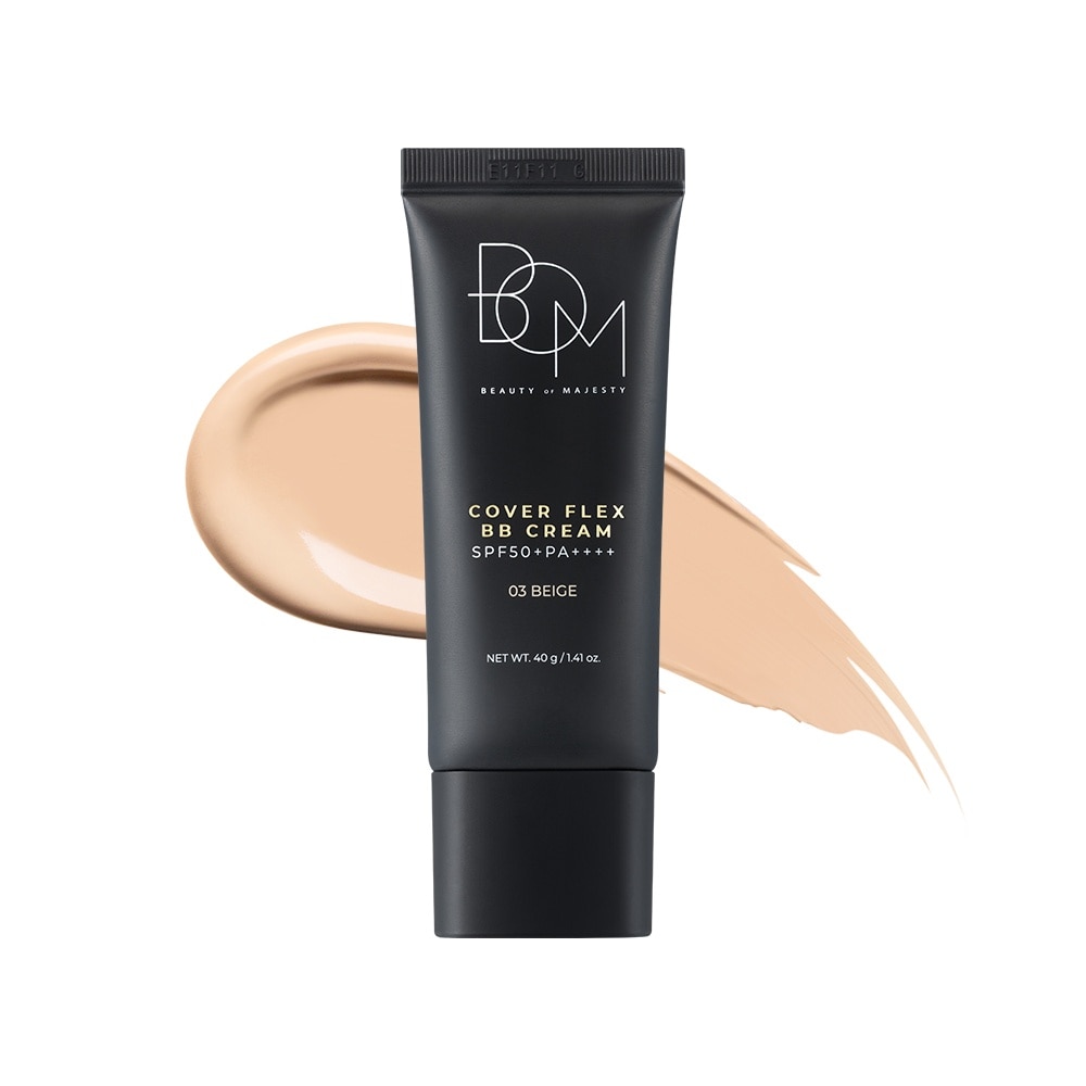 【フラワードリーミー 】BB &Sun Protector BOM Cover Flex BB Cream SPF50+ PA++++ #03 Beige 40g | Face
