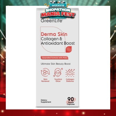 GREENLIFE - Derma Skin Collagen & Antioxidant Boost Veggie Capsule 90s