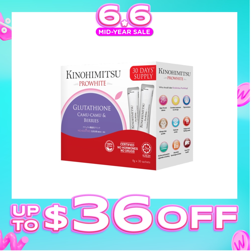 KINOHIMITSU Prowhite (Systemic Health and Beauty) 8g x30s | Health Foods &  Drinks