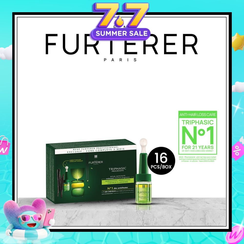 Triphasic Progressive Anti-Hair Loss Treatment (To Stimulates & Prolong Hair Growth) 5ml x 16s