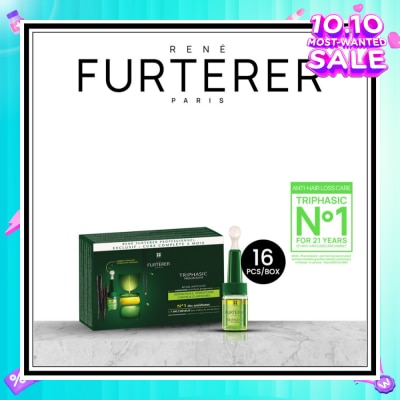 RENE FURTERER Triphasic Progressive Anti-Hair Loss Treatment (To Stimulates & Prolong Hair Growth) 5ml x 16s