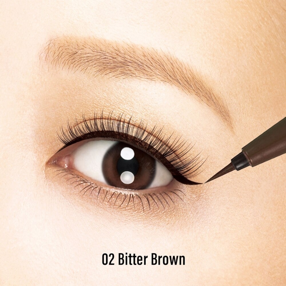 Smooth Liquid Eyeliner Superkeep #02 Bitter Brown