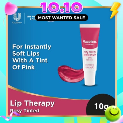 VASELINE Lip Therapy Rosy (For Soft Pink Healthy Looking Lips) 10g image