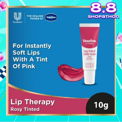 VASELINE Lip Therapy Rosy (For Soft Pink Healthy Looking Lips) 10g