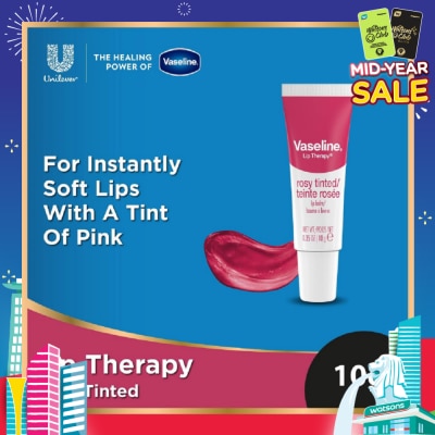 VASELINE Lip Therapy Rosy (For Soft Pink Healthy Looking Lips) 10g