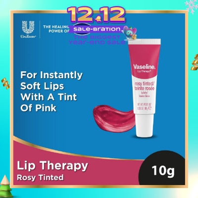 VASELINE Lip Therapy Rosy (For Soft Pink Healthy Looking Lips) 10g