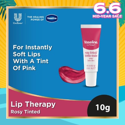 VASELINE Lip Therapy Rosy (For Soft Pink Healthy Looking Lips) 10g