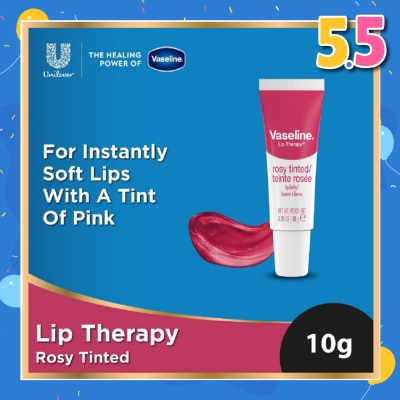 VASELINE Lip Therapy Rosy (For Soft Pink Healthy Looking Lips) 10g