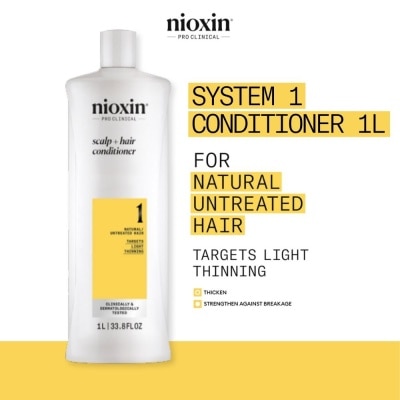 NIOXIN - System 1 Scalp + Hair Conditioner 1L