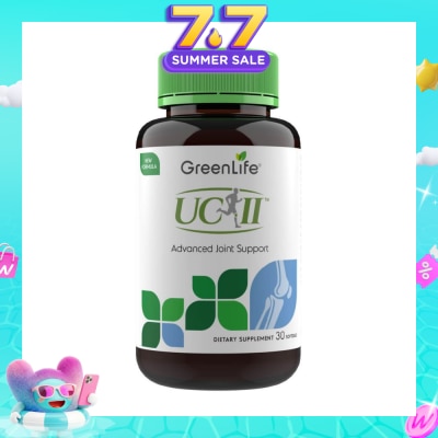 GREENLIFE - UC-II Advanced Joint Support Improved Dietary Supplement Softgel 30s