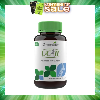 GREENLIFE - UC-II Advanced Joint Support Improved Dietary Supplement Softgel 30s