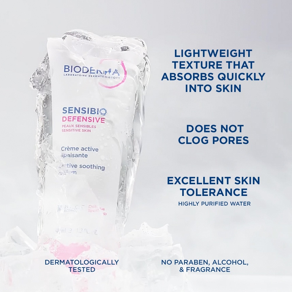 Sensibio Defensive Active Soothing Moisturiser (Soothes Sensitive and Sensitised Skin) 40ml